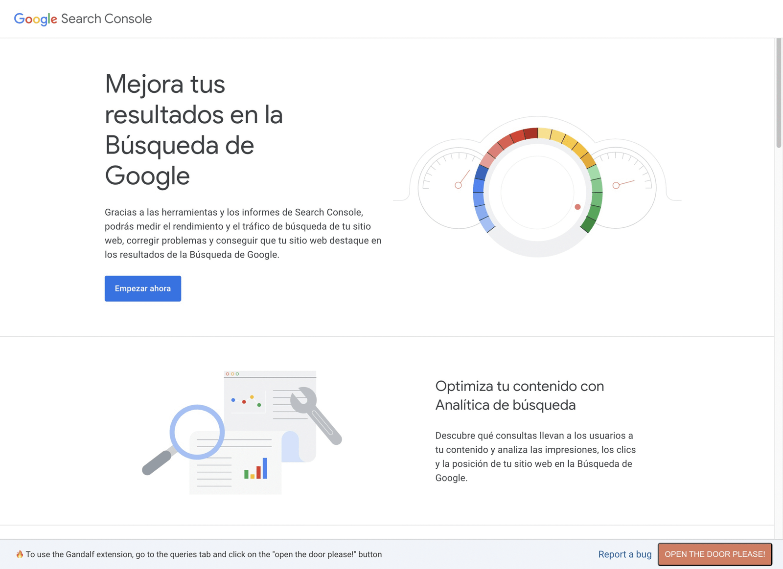 Ahcemos Marketing Digital ahcemos.com Página principal de Google Search Console