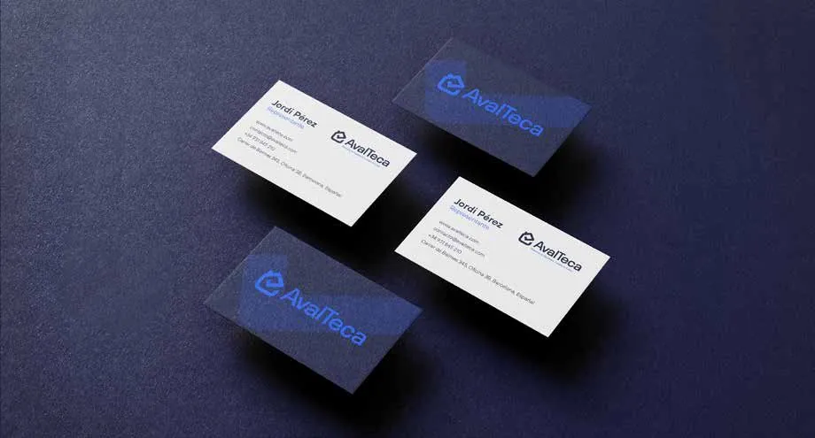Identidad visual de AvalTeca, pieza 1