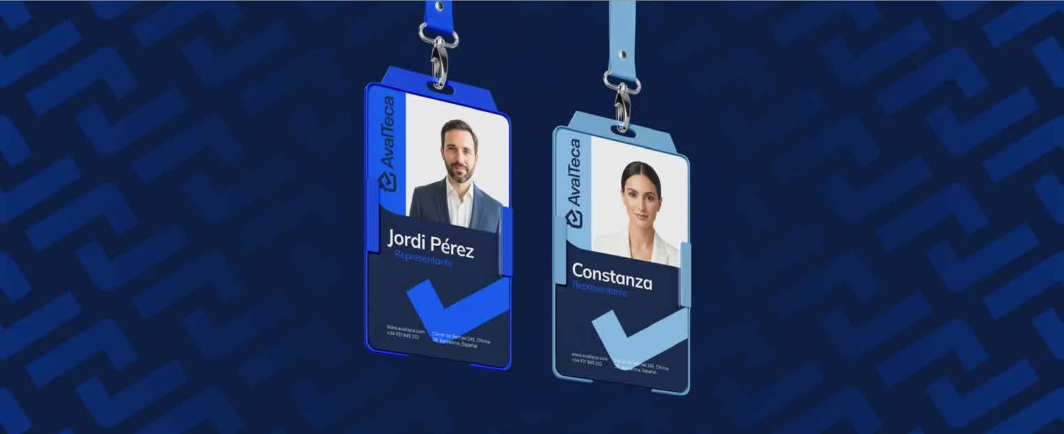 Identidad visual de AvalTeca, pieza 3