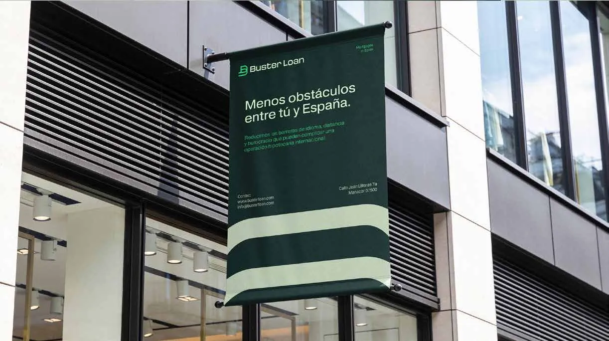 Identidad visual de Buster Loan, pieza 2