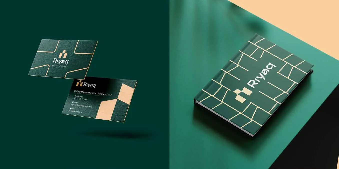 Identidad visual de Riyaq, pieza 2